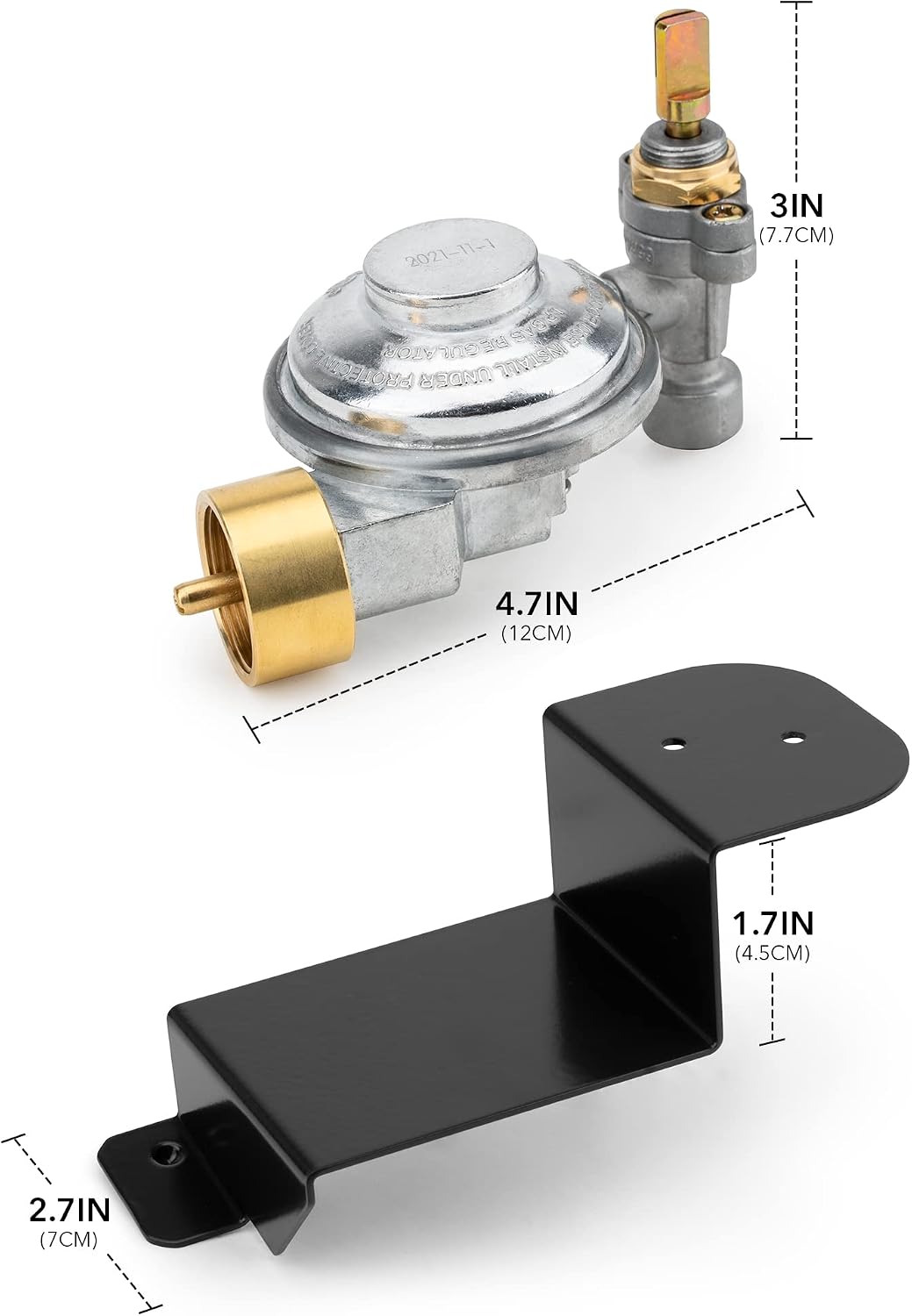 Stanbroil Gas Grill Replacement Valve Regulator for Weber Q1000 Q1200