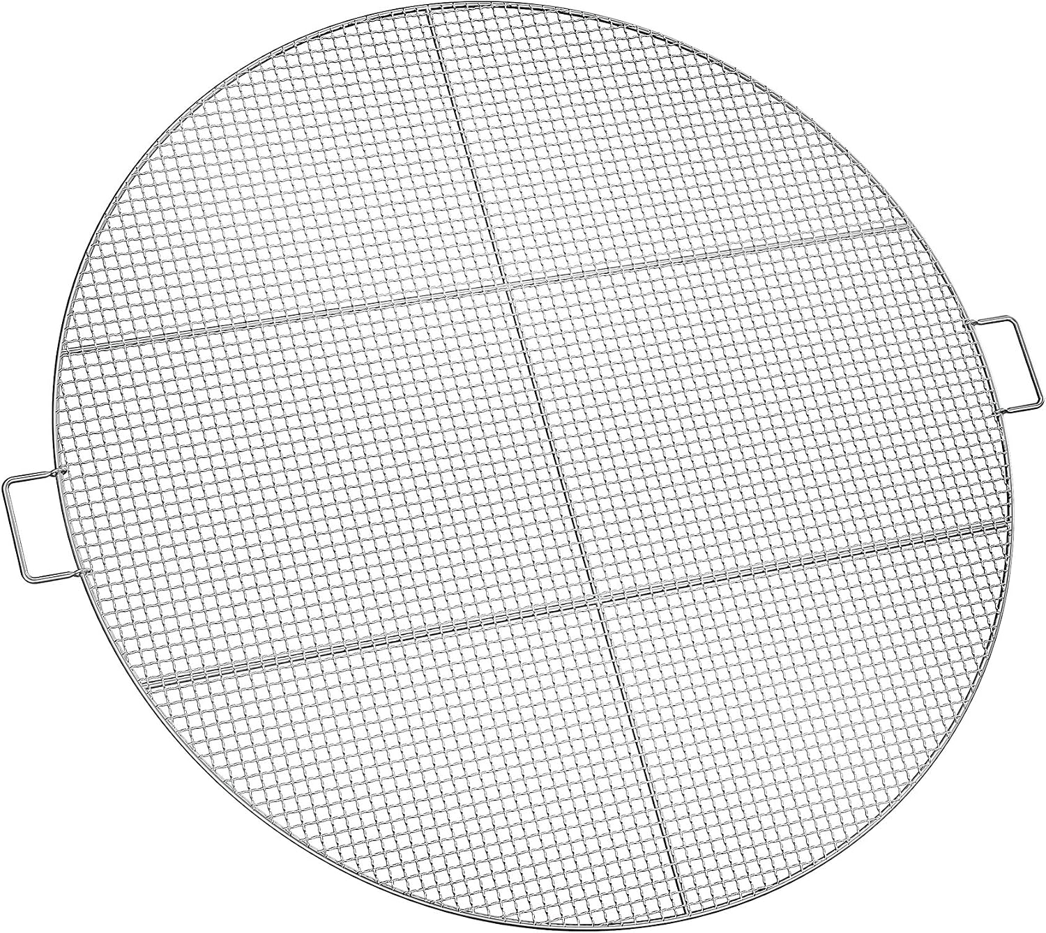 Stanbroil 36" Fire Pit Grill Grate, Stainless Steel Round Cooking Grate