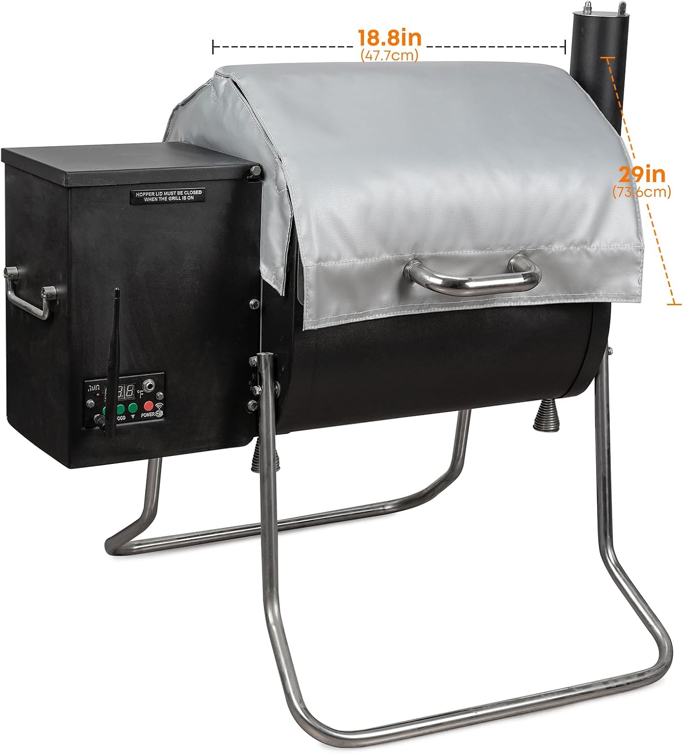 Stanbroil Grill Insulation Blanket for Green Mountain Davy Crockett Grills