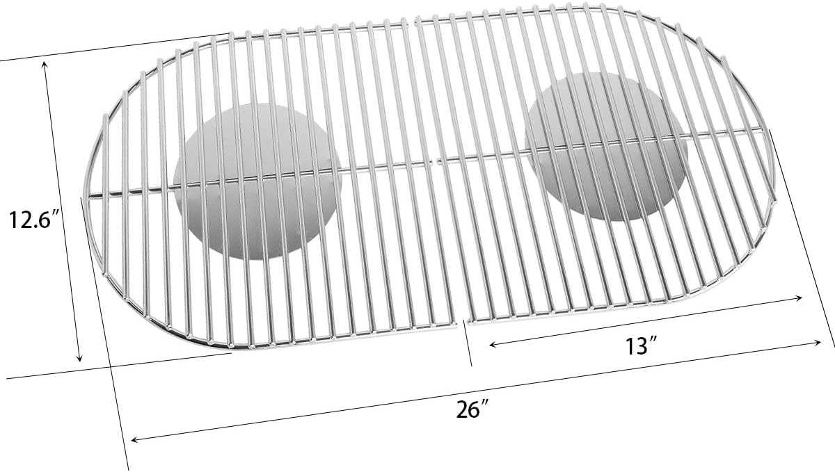 Stanbroil Stainless Steel Cooking Grate for Coleman Roadtrip Grill, 2 Pack