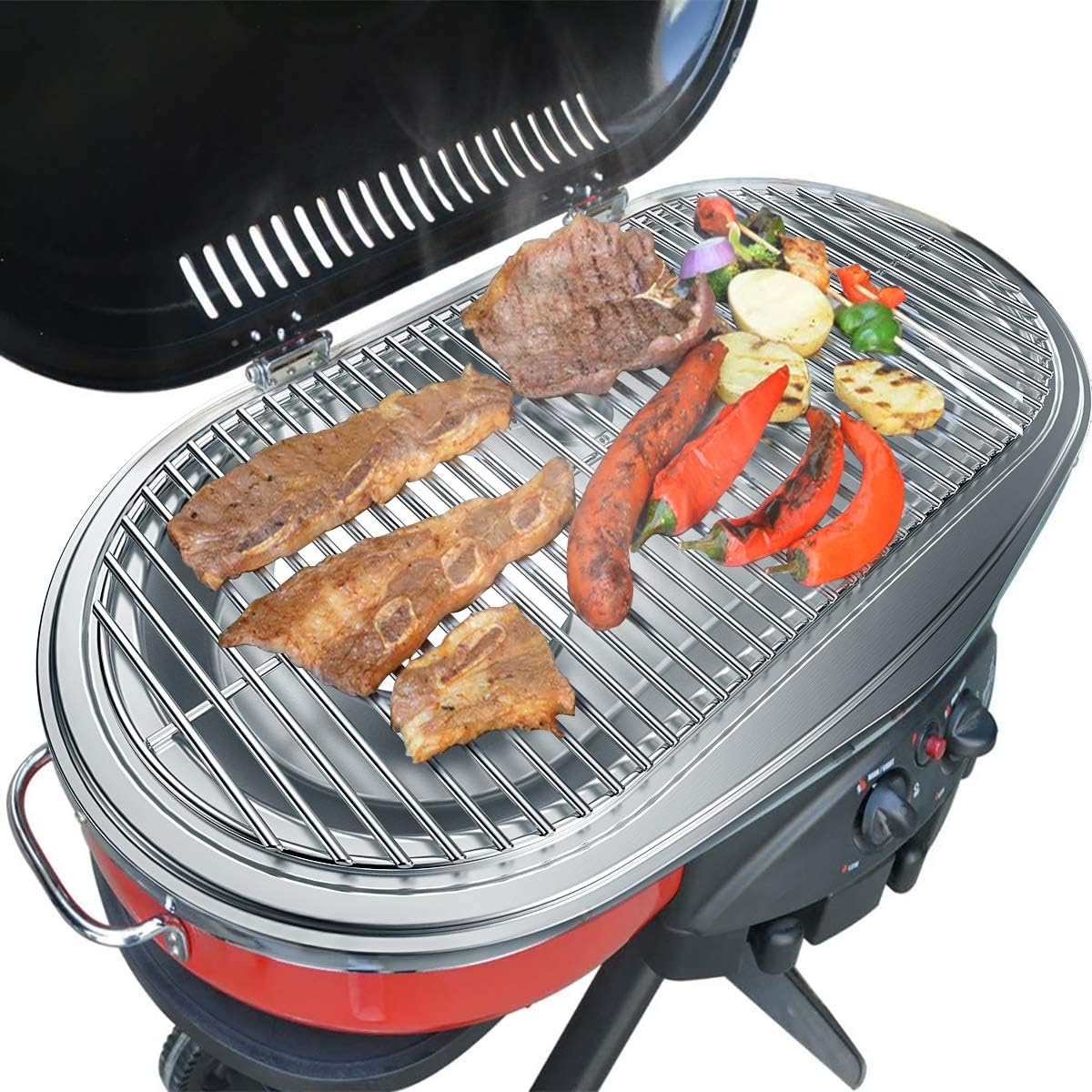 Stanbroil Stainless Steel Cooking Grate for Coleman Roadtrip Grill, 2 Pack