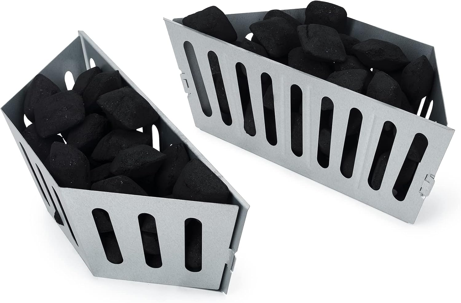 Stanbroil Charcoal Grill Basket Barbecue Grilling Charcoal Holder Normal