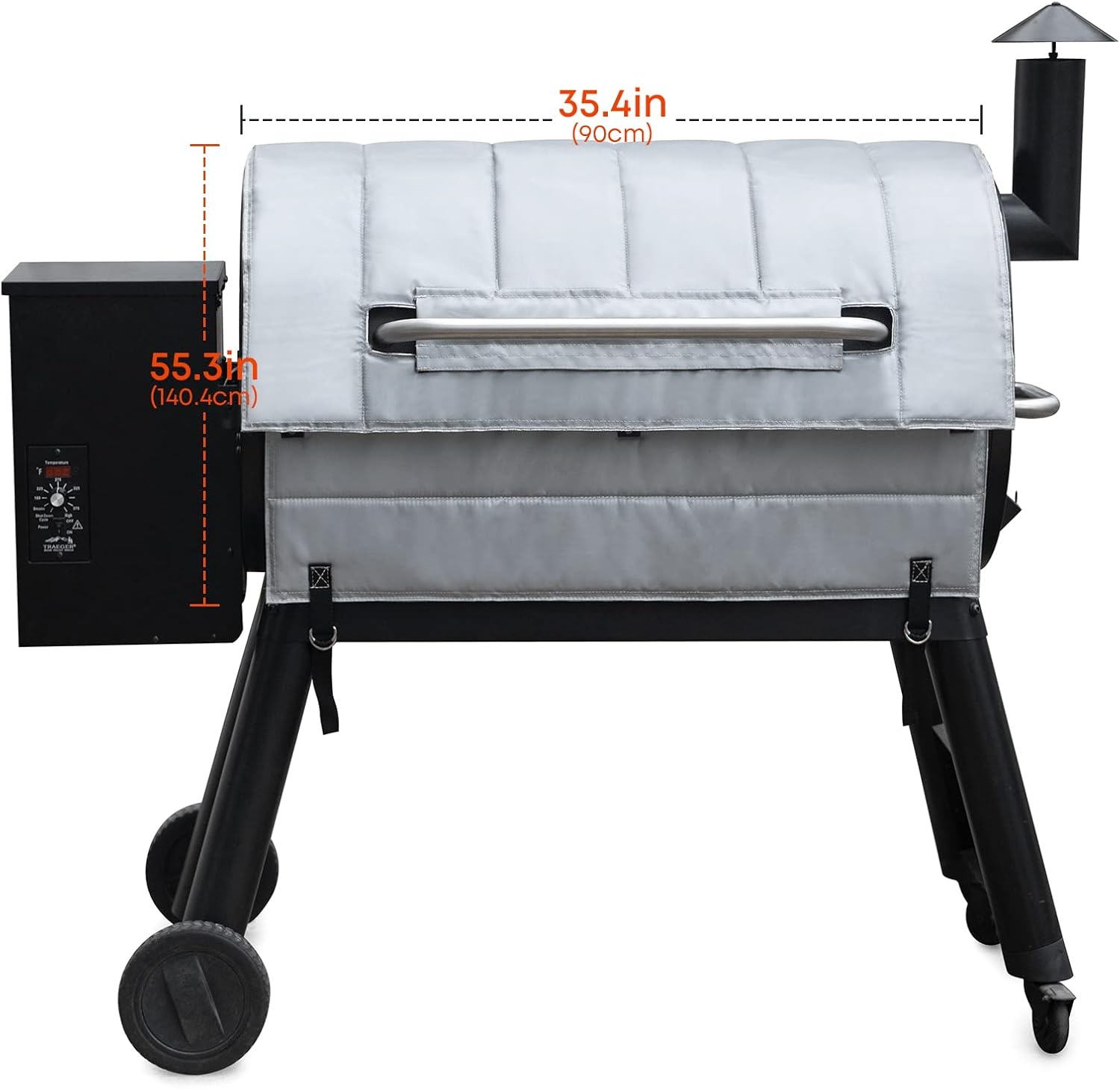Stanbroil Grill Insulation Blanket for Traeger 34 Series and Texas Grill