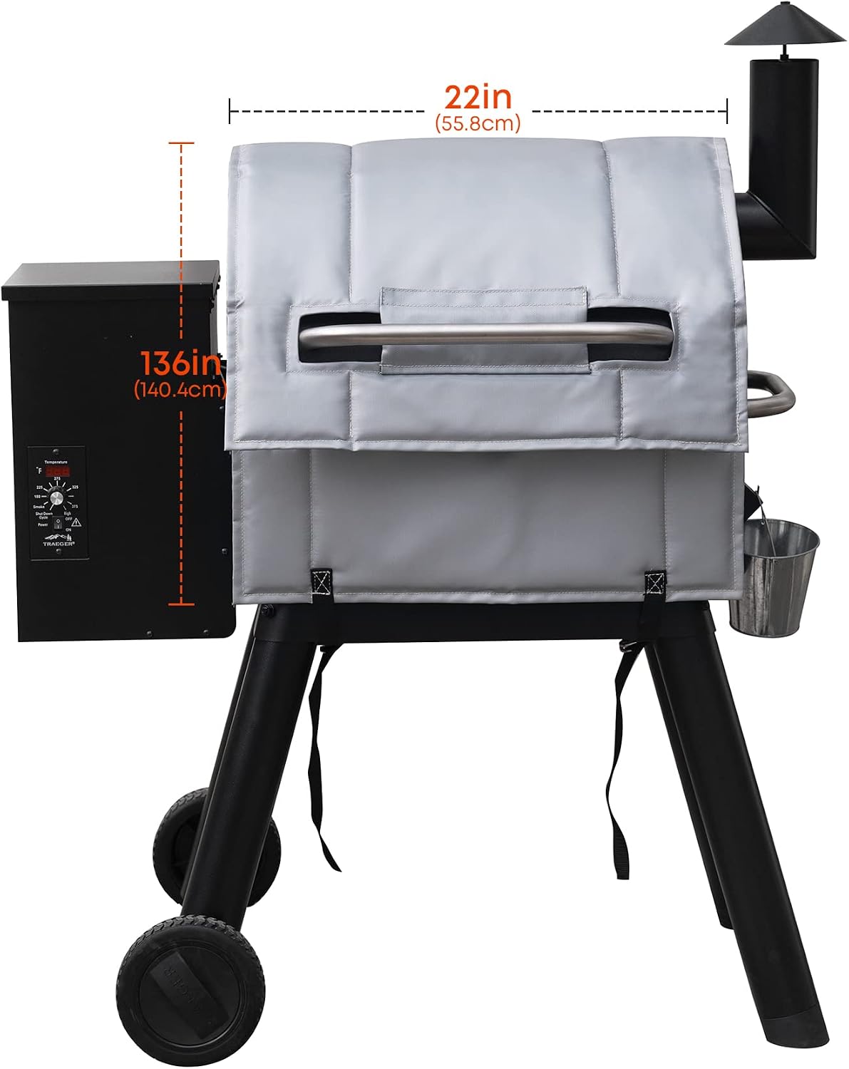 Stanbroil Grill Insulation Blanket for Traeger Pro 575 Ironwood 650 Grill