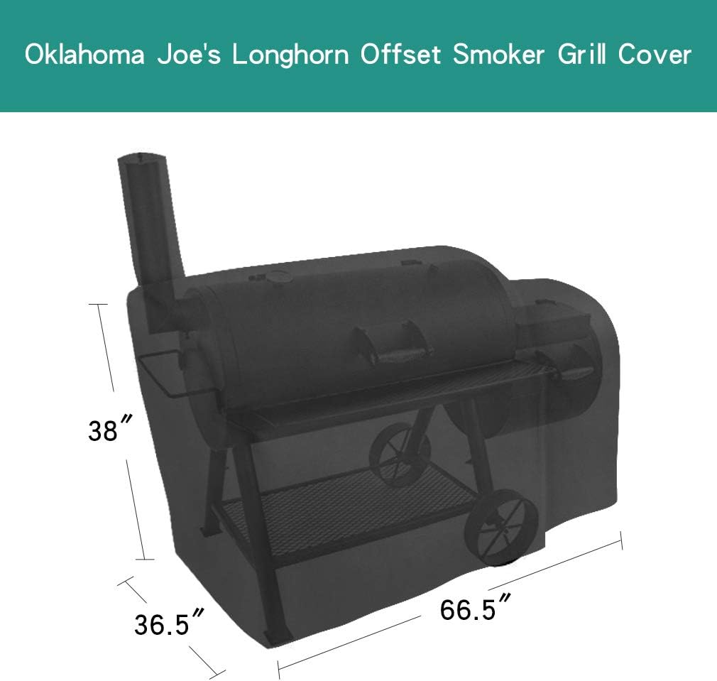 Stanbroil Grill Smoker Cover for Oklahoma Joe's Longhorn Offset Smoker