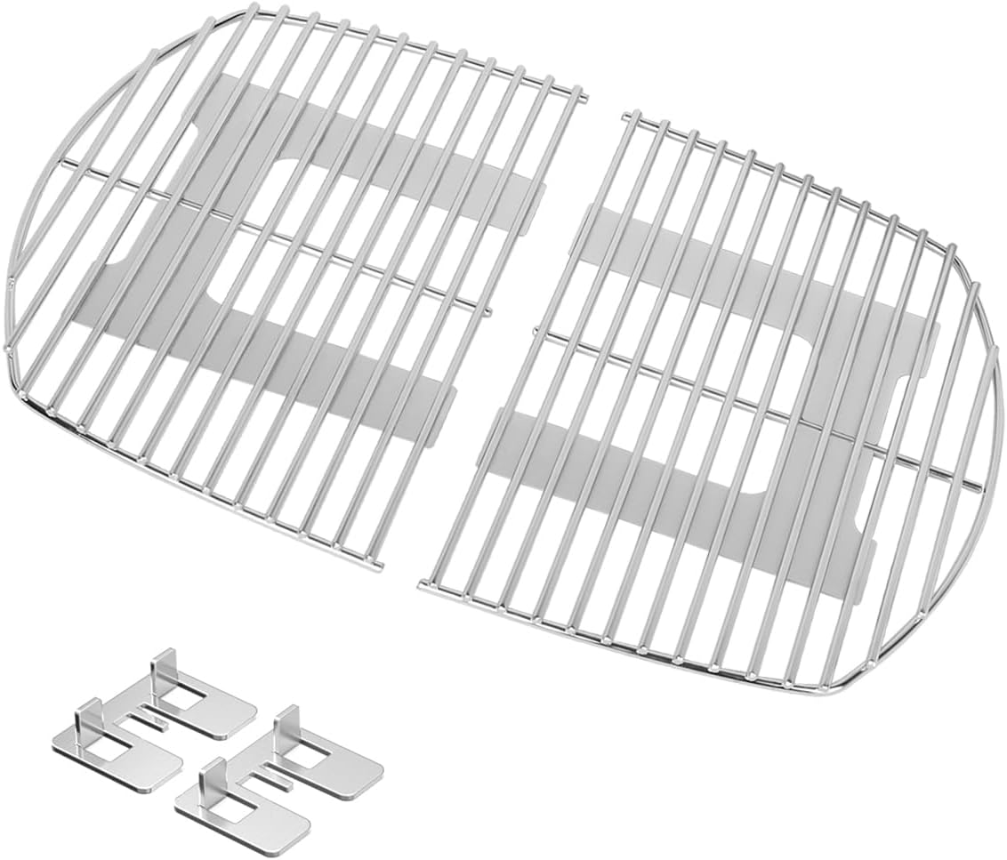 Stanbroil Cooking Grate for Weber Q200Q2000 Series Grill, 2 Pack