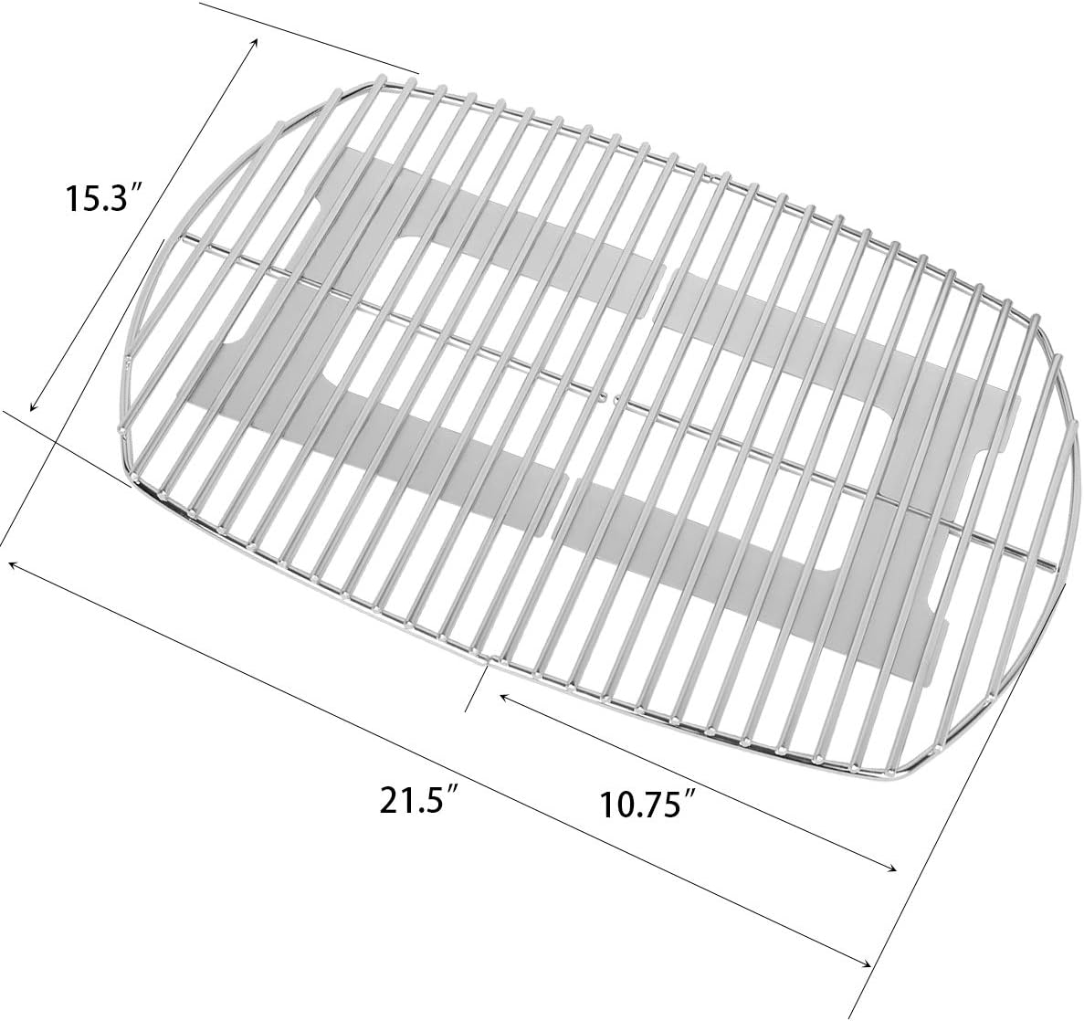 Stanbroil Cooking Grate for Weber Q200Q2000 Series Grill, 2 Pack