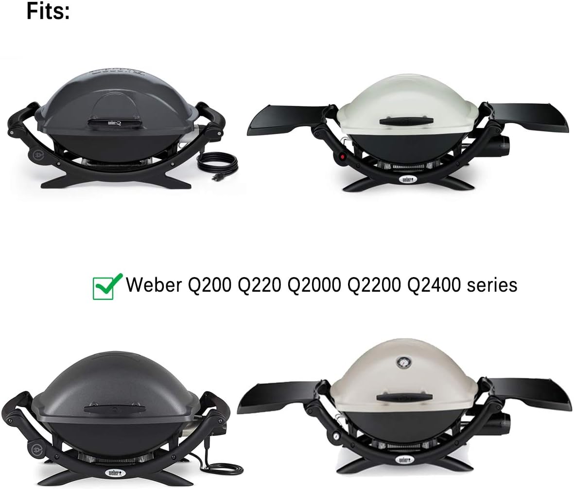 Stanbroil Cooking Grate for Weber Q200Q2000 Series Grill, 2 Pack