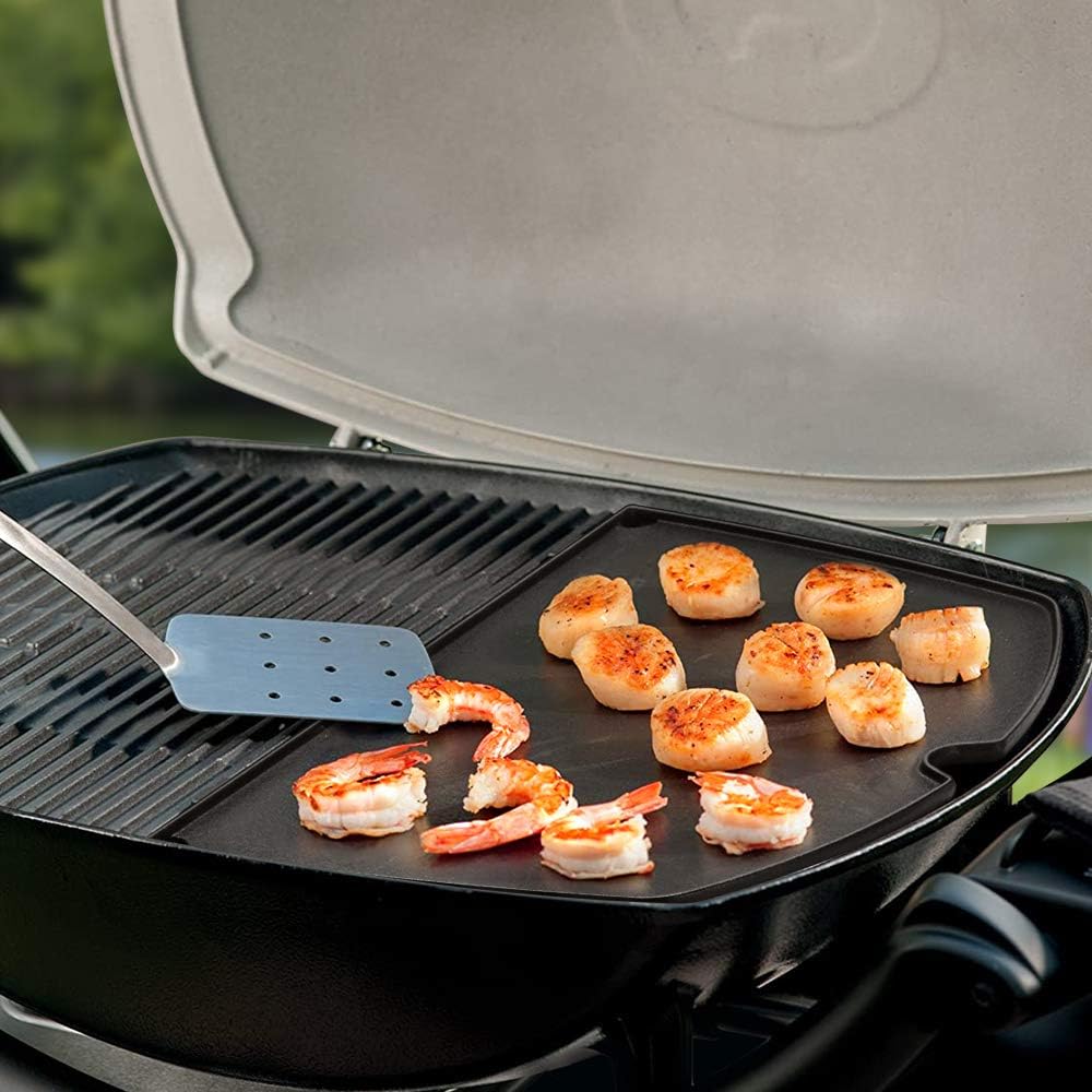Stanbroil Reversible Griddle Plate for Weber Q200 Q2000 Series Grills