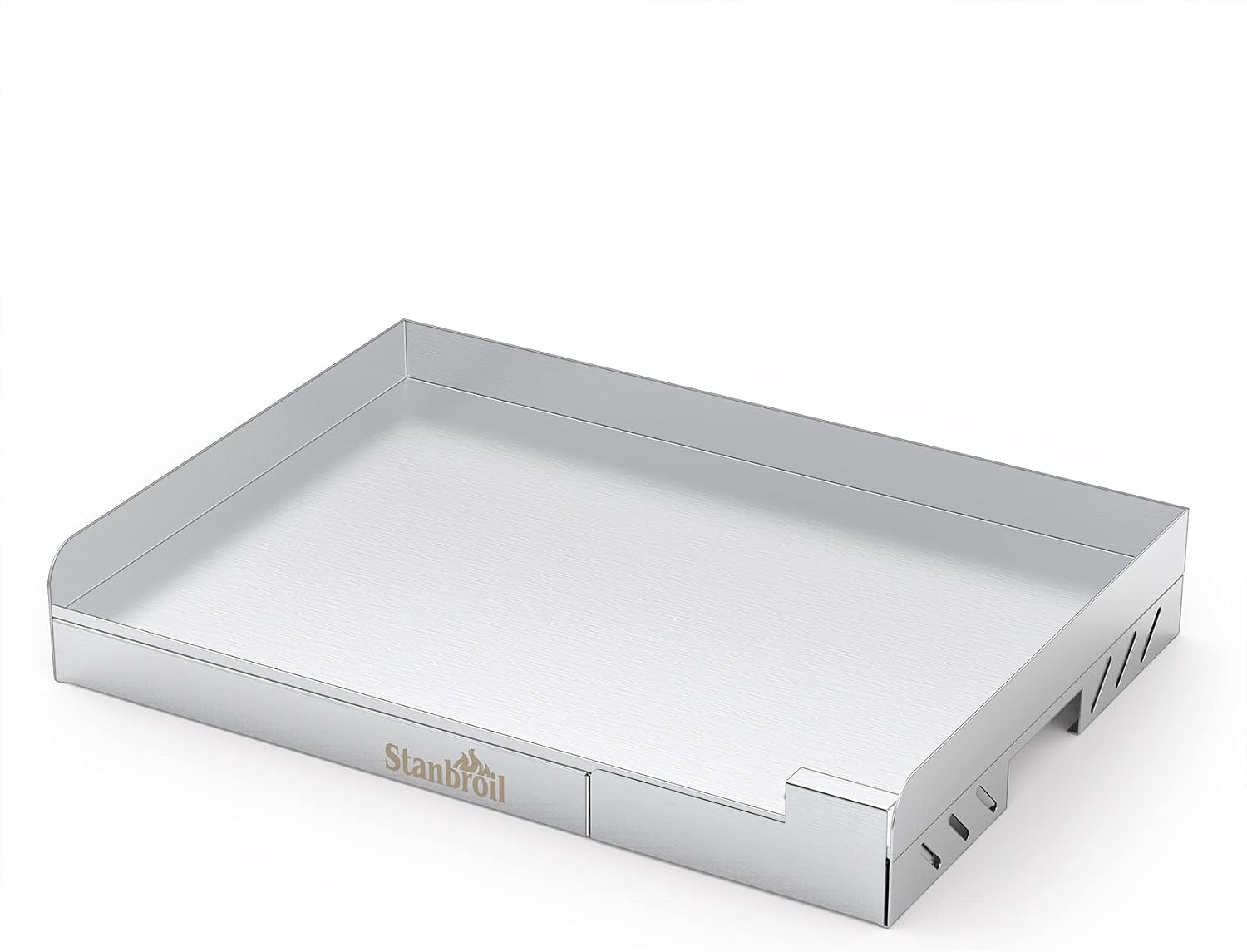 Stanbroil Stainless Steel Griddle for Gas Grill, 18" x 13"