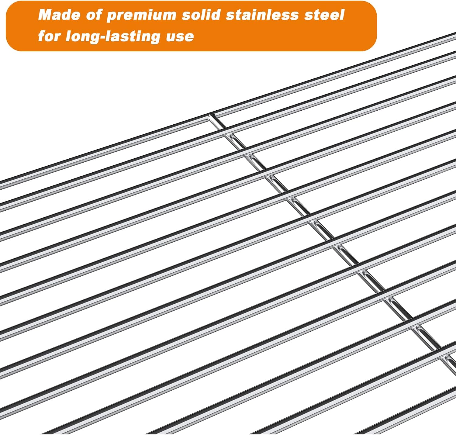 Stanbroil 17" Stainless Steel Warming Rack for Pellet & Gas Grills