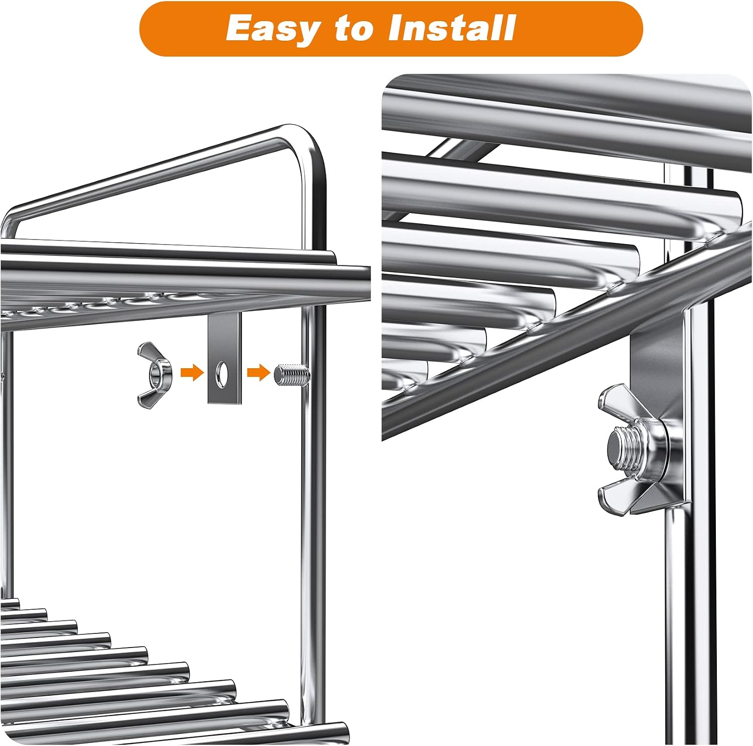 Stanbroil 17" Stainless Steel Warming Rack for Pellet & Gas Grills