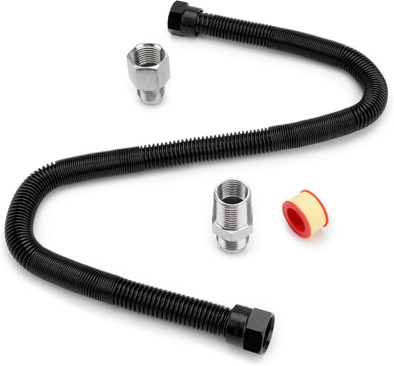 Stanbroil 12" OD x 38" ID 24" Non-Whistle Flexible Gas Line Connector Kit