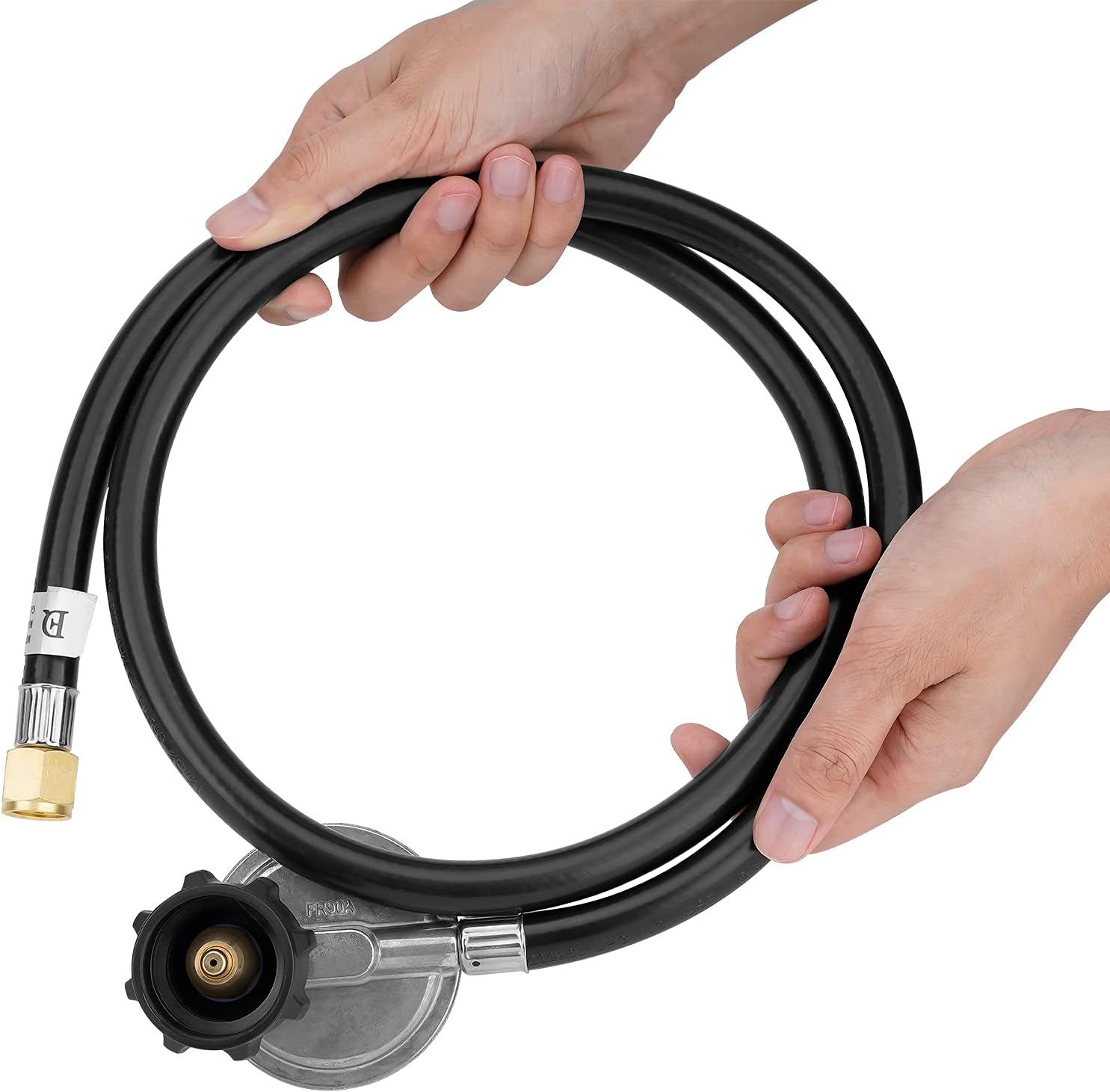 Stanbroil 4FT QCC1 Vertical Low Pressure Propane Hose and Regulator