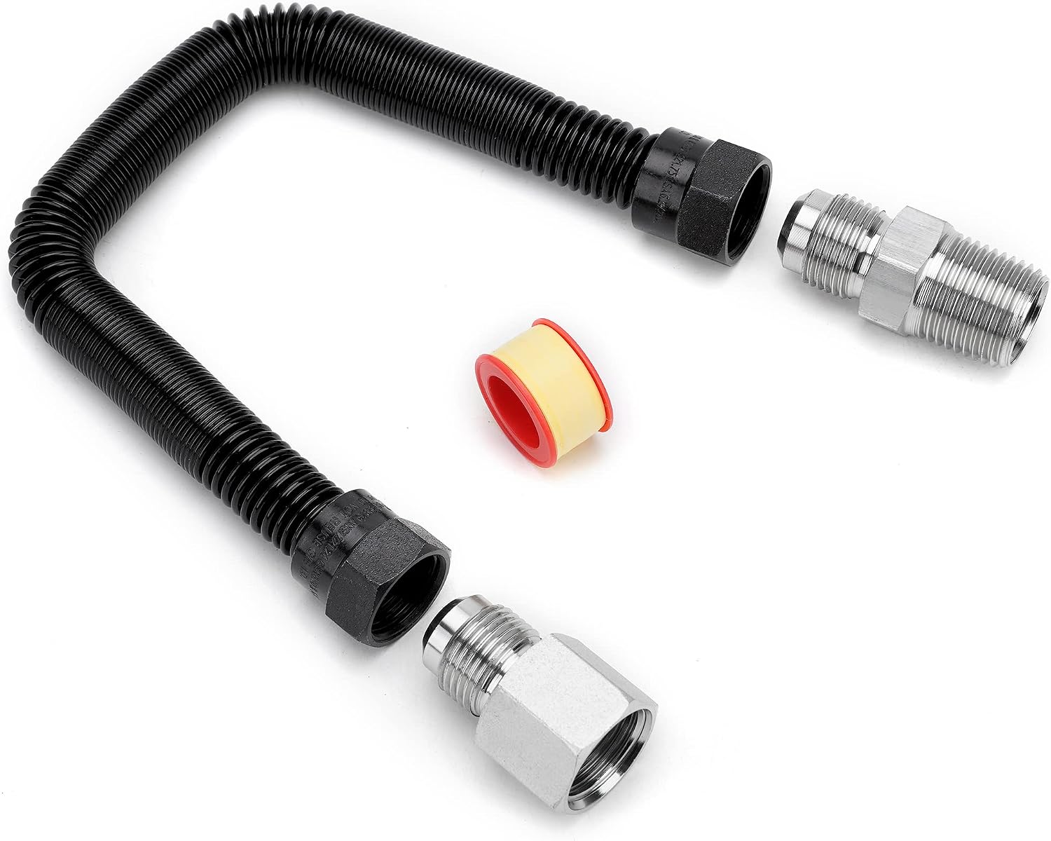 Stanbroil 12" OD x 38" ID 12" Non-Whistle Flexible Gas Line Connector Kit
