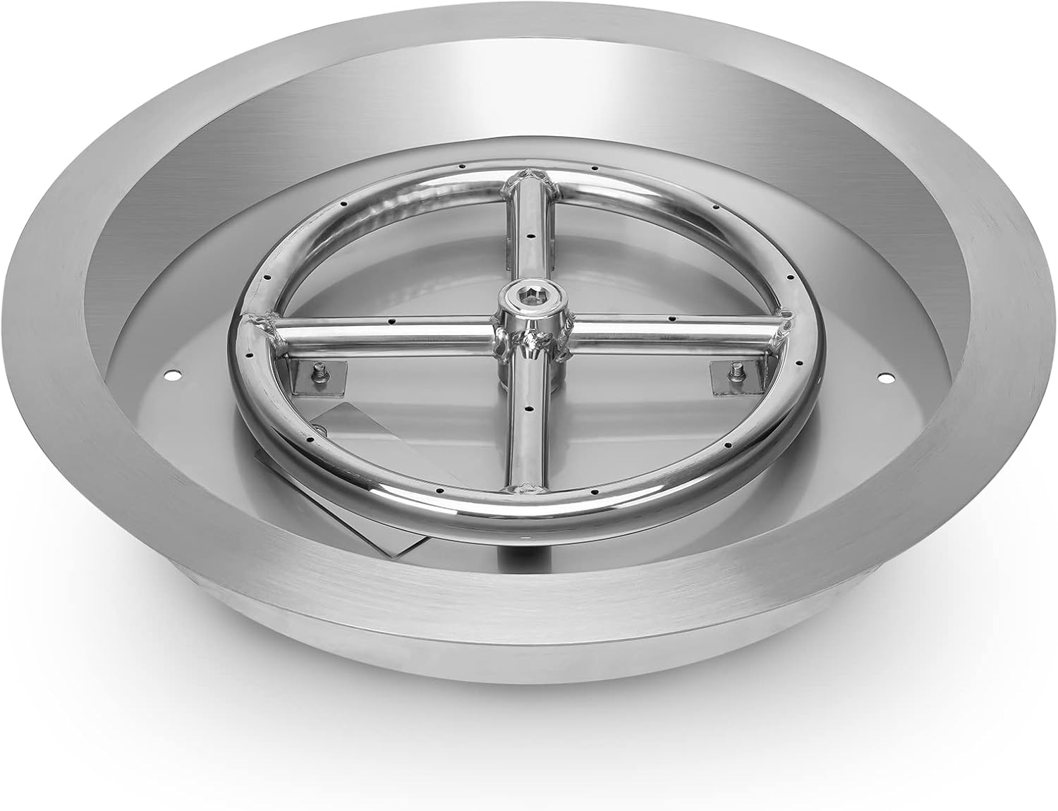 Stanbroil 13-Inch Drop-in Fire Pit Burner Pan, Round Fire Pit Insert Round Drop-in Pan Burner