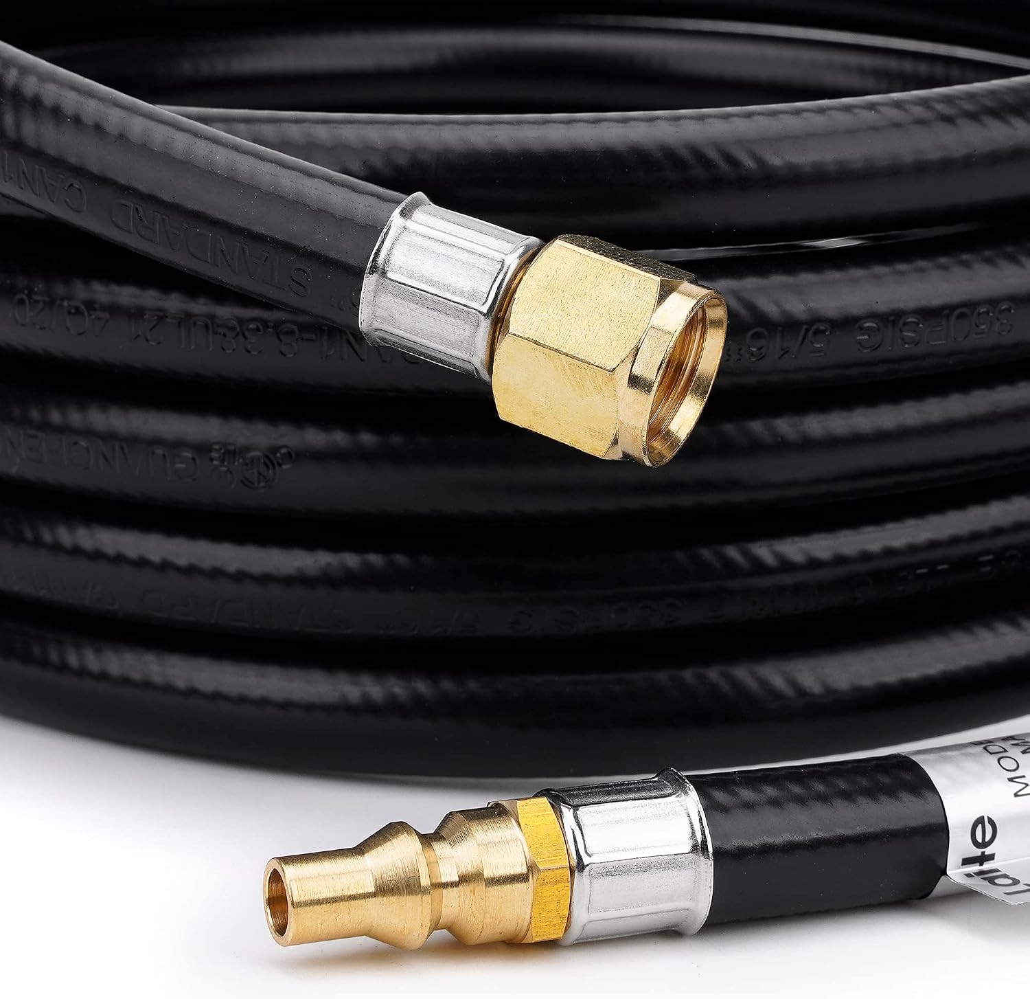 Stanbroil 12 Feet RV Connection Hose for RVer and Campers, Black