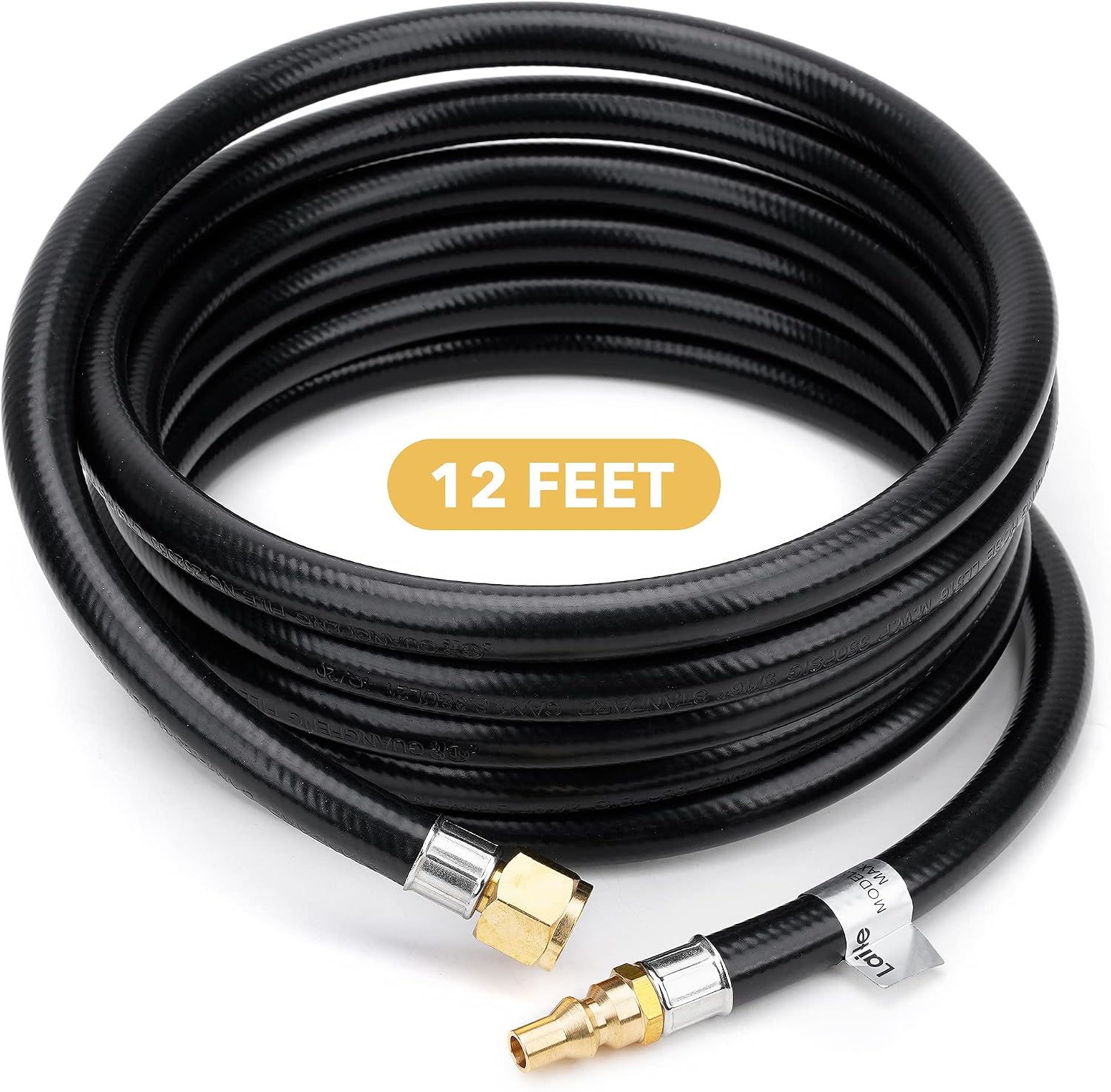 Stanbroil 12 Feet RV Connection Hose for RVer and Campers, Black