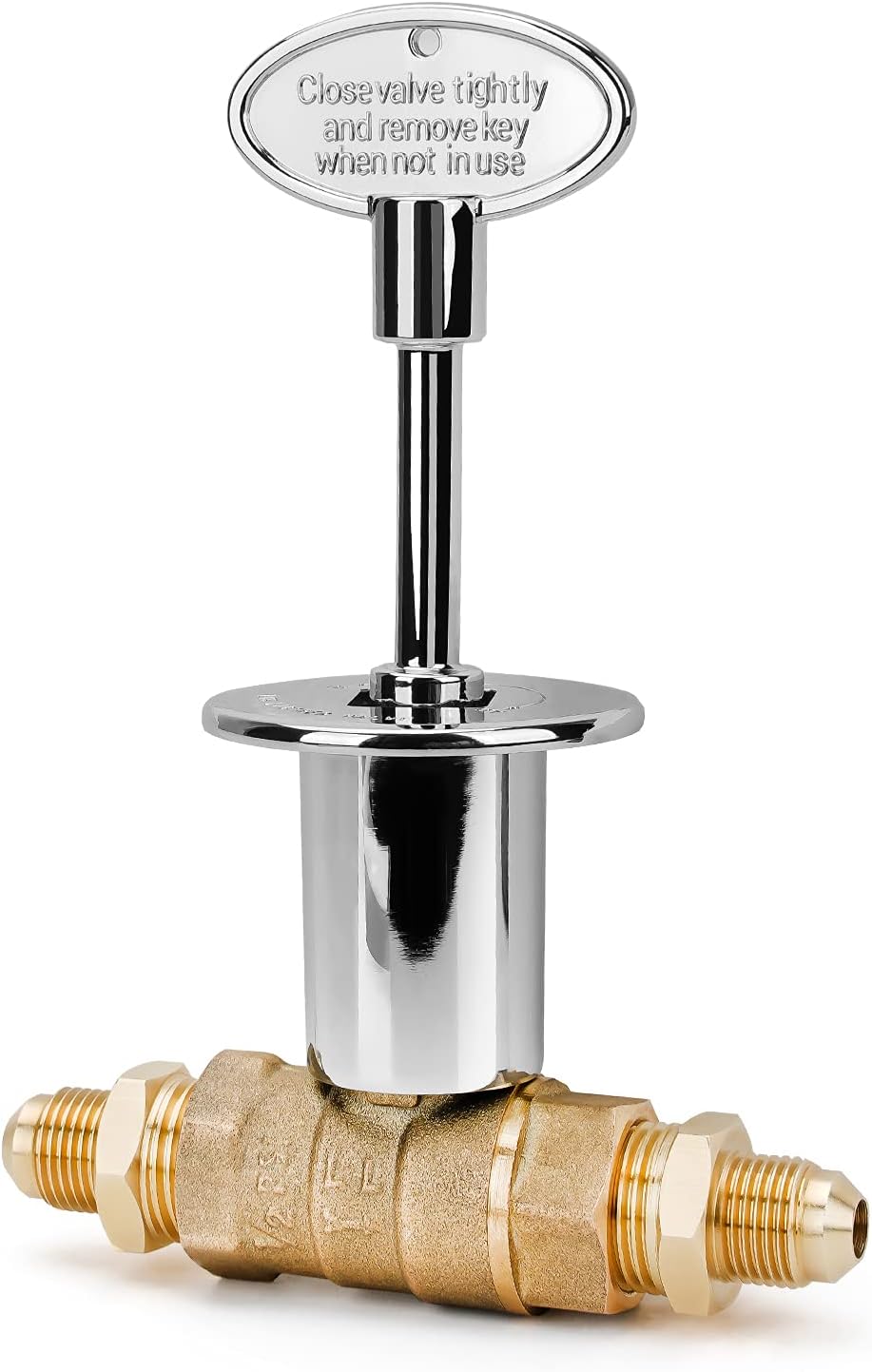 Stanbroil 12-Inch Straight Quarter-Turn Shut-Off Valve for Gas Fire Pits
