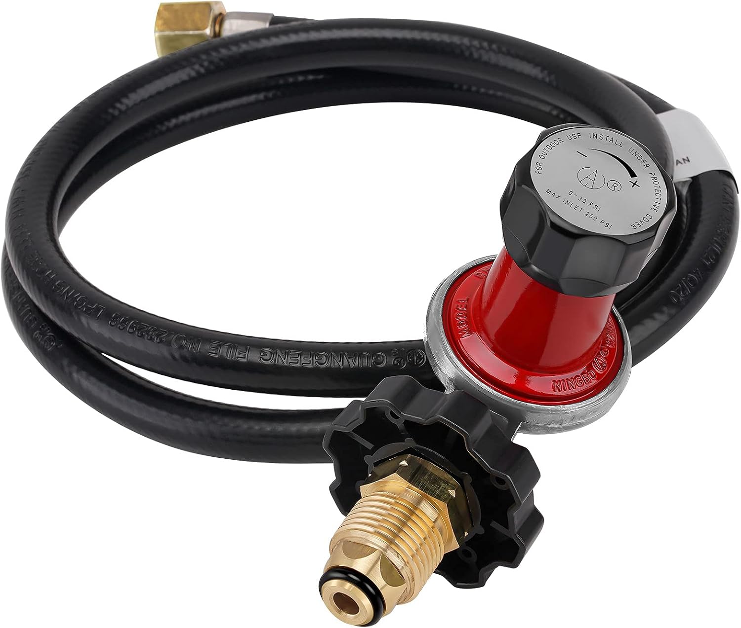 Stanbroil High Pressure Adjustable Regulator and 48-Inch Hose Assembly Kit