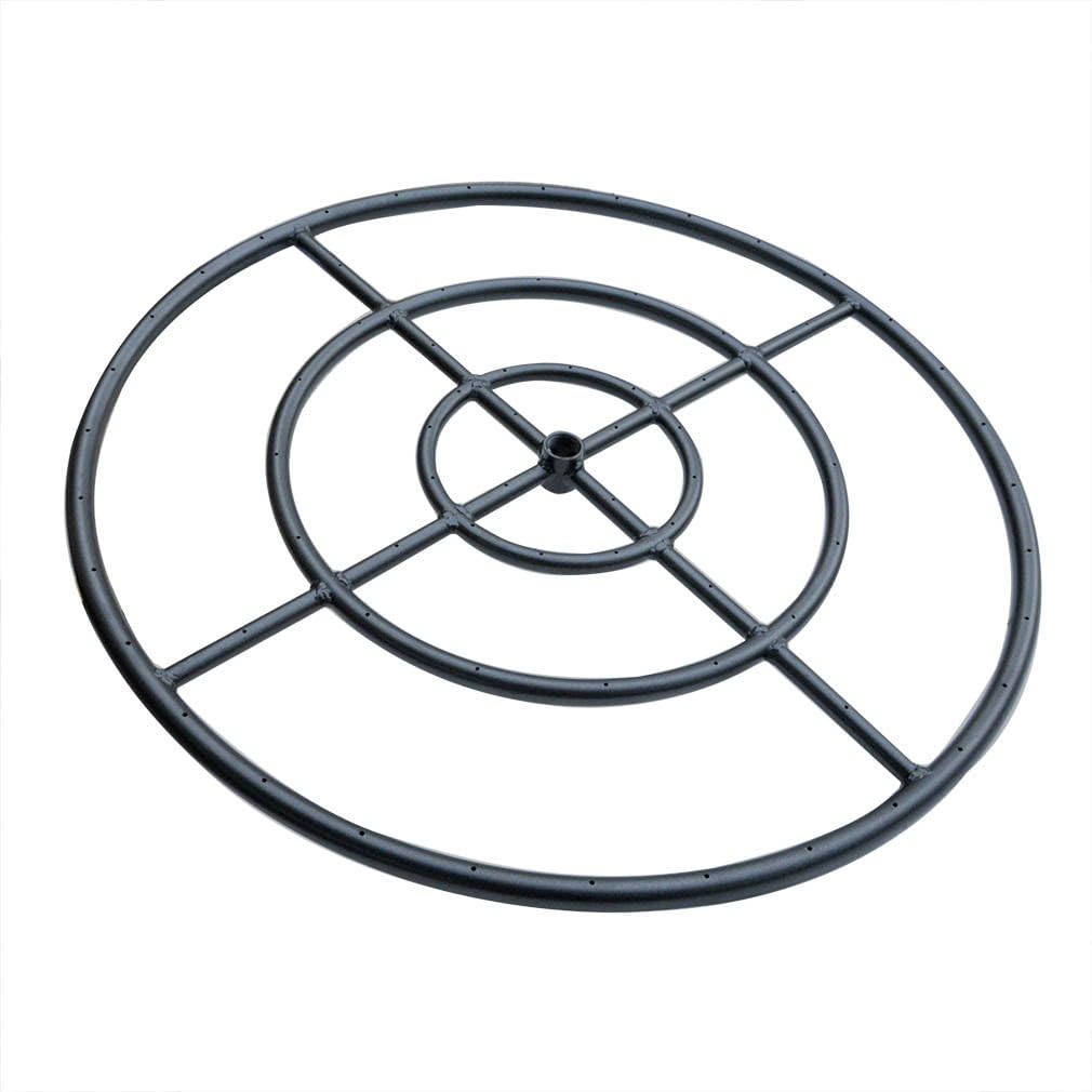 Stanbroil 30 Inch Round Fire Pit Burner Ring for Natural Gas & Propane