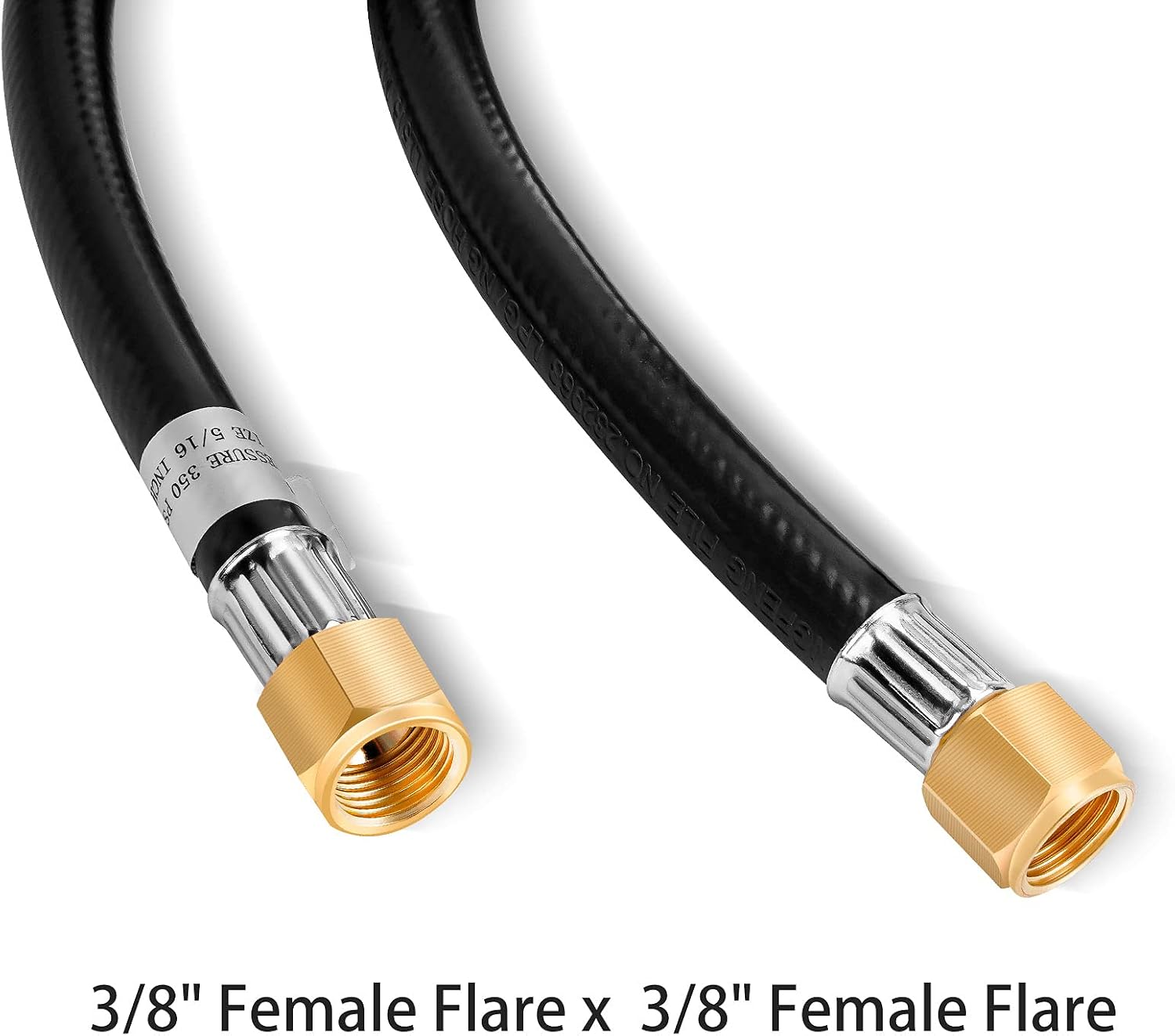 Stanbroil 5 Feet Propane Hose Assembly with Both 38" Female Flare