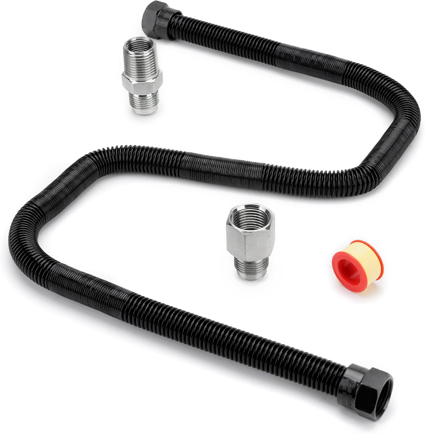 Stanbroil 12" OD x 38" ID 30" Non-Whistle Flexible Gas Line Connector Kit