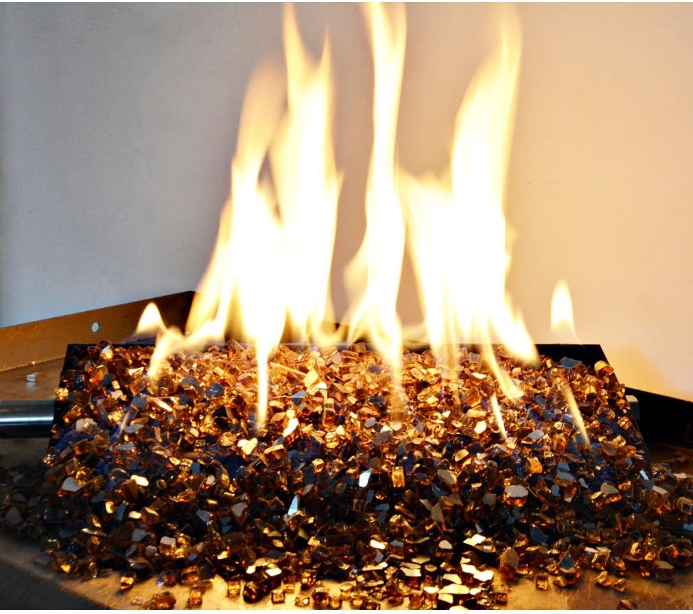 Stanbroil 20.5 Inch Gas Fireplace Dual Burner Pan, 304 Stainless Steel
