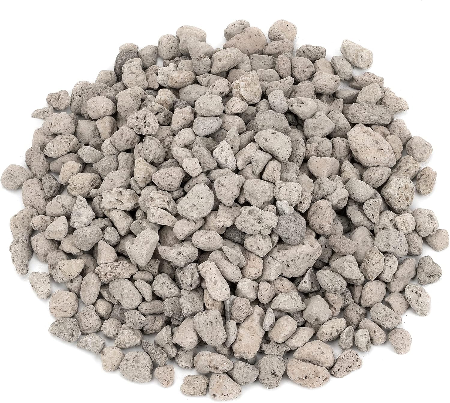 Stanbroil 45" - 1-15" Natural Lava Rocks for Fire Pit, Fireplace, 5 Lb
