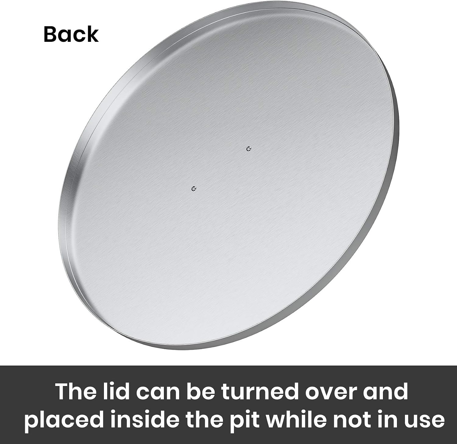 Stanbroil 28" Stainless Steel Fire Pit Cover