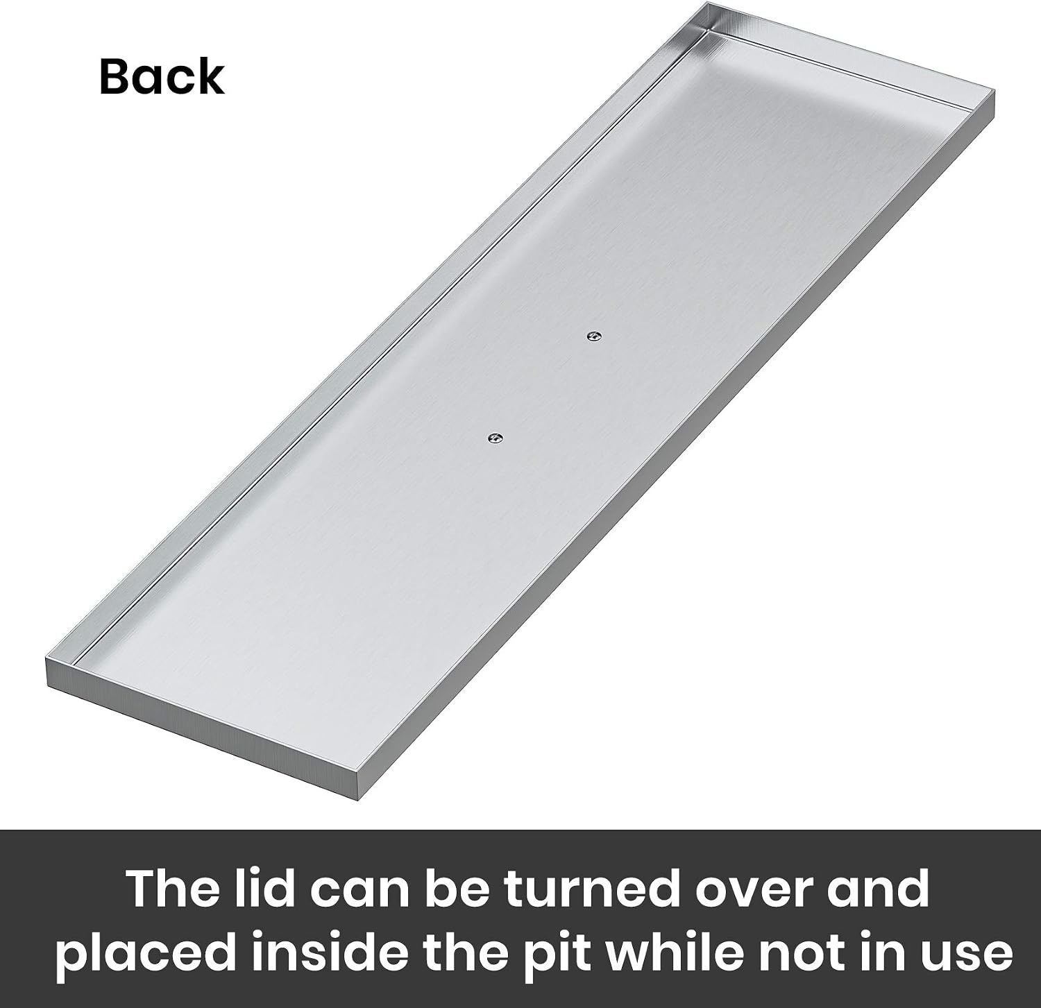 Stanbroil 33" x 9" Stainless Steel Fire Pit Cover