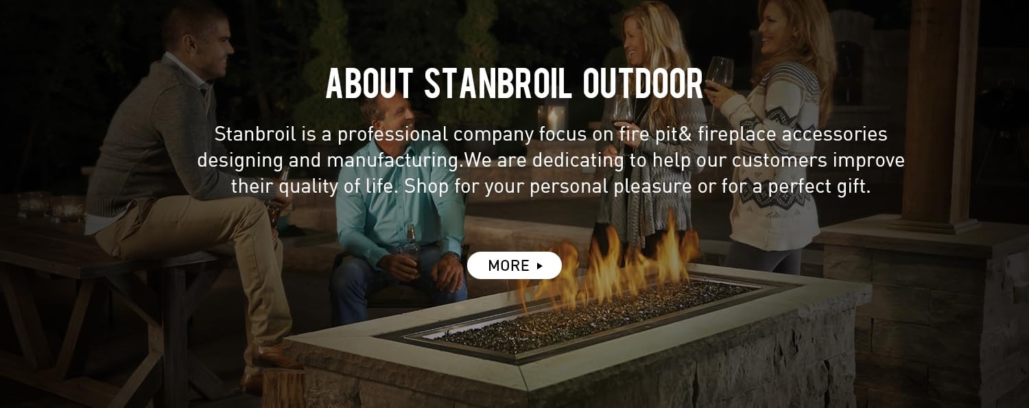 Stanbroil Stanbroil Fire Pit, Fireplace & BBQ Accessories for Outdoor Living Stanbroil Mall